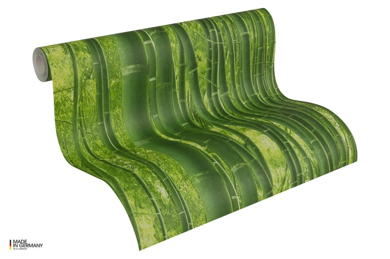 Motif Tapet Authentic Walls Papper Grön - AS Creation - Inredning - Väggdekor - Tapet & tapettillbehör - Mönstrad tapet