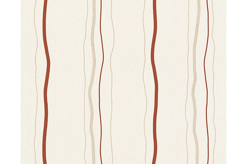 Randig Tapet Best of Fleece Ovävd Cream - AS Creation - Inredning - Väggdekor - Tapet & tapettillbehör - Mönstrad tapet