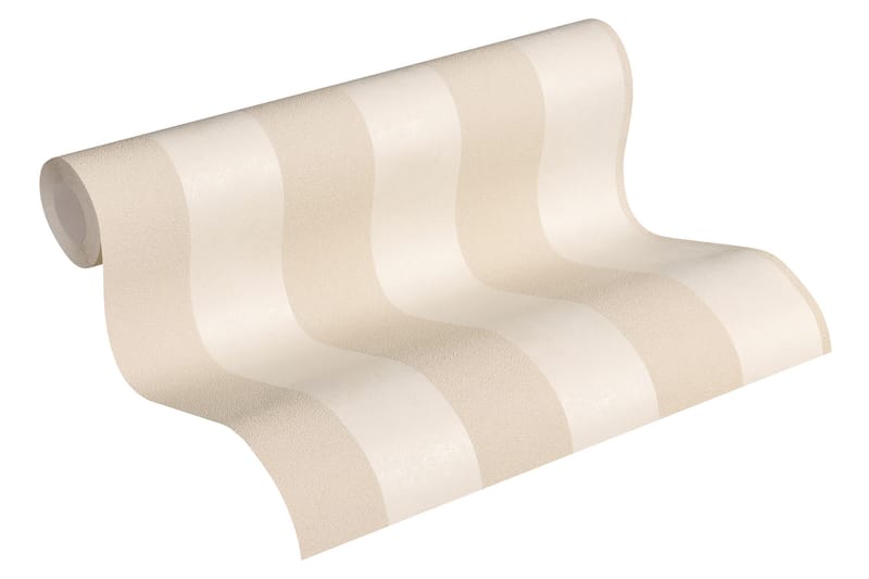 Randig Tapet Trendwall Ovävd Beige - AS Creation - Inredning - Väggdekor - Tapet & tapettillbehör - Mönstrad tapet