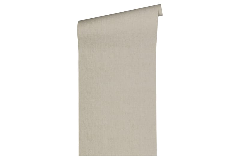 Slät Tapet Alpha Ovävd Beige - AS Creation - Inredning - Väggdekor - Tapet & tapettillbehör - Mönstrad tapet