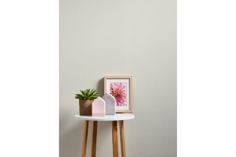 Slät Tapet Blooming Ovävd Vit - AS Creation - Inredning - Väggdekor - Tapet & tapettillbehör - Mönstrad tapet