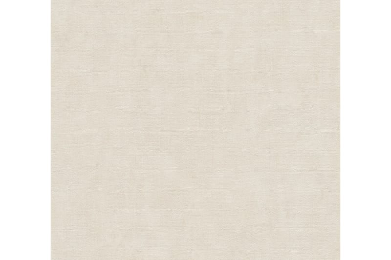 Slät Tapet Cuba Ovävd Beige Cream - AS Creation - Inredning - Väggdekor - Tapet & tapettillbehör - Mönstrad tapet