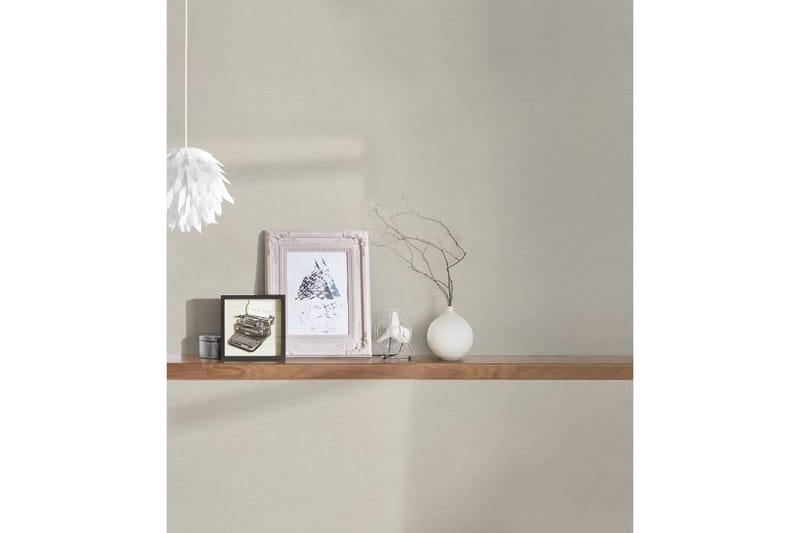 Slät Tapet Ethnic Origin Ovävd Beige - AS Creation - Inredning - Väggdekor - Tapet & tapettillbehör - Mönstrad tapet