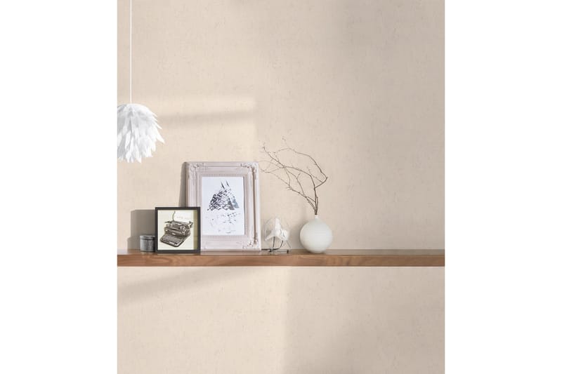 Slät Tapet Hermitage Ovävd Cream - AS Creation - Inredning - Väggdekor - Tapet & tapettillbehör - Mönstrad tapet
