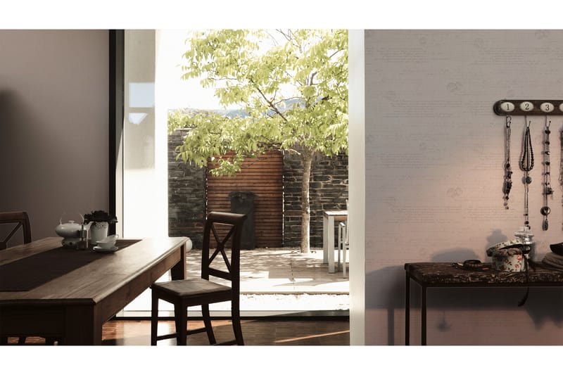 Slät Tapet Hygge Ovävd Beige - AS Creation - Inredning - Väggdekor - Tapet & tapettillbehör - Mönstrad tapet