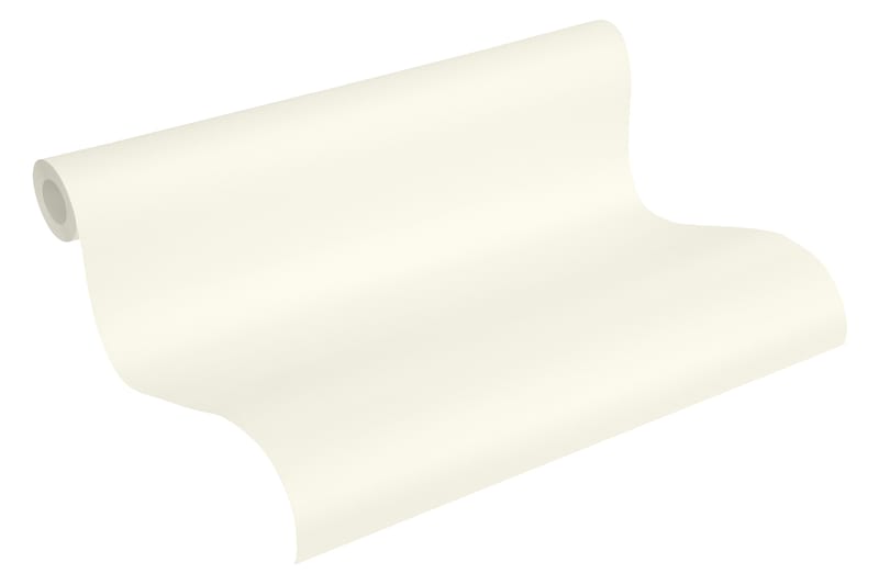Slät Tapet New Life Ovävd Cream - AS Creation - Inredning - Väggdekor - Tapet & tapettillbehör - Mönstrad tapet