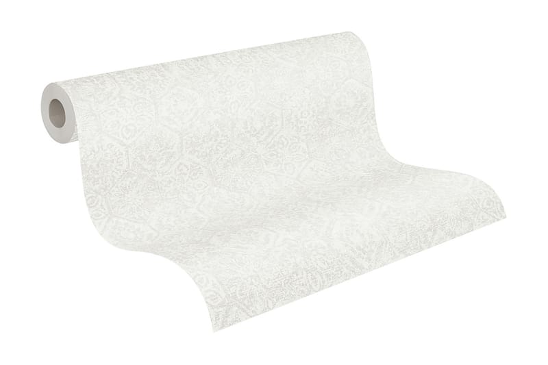 Vintage Tapet Cuba Ovävd Beige - AS Creation - Inredning - Väggdekor - Tapet & tapettillbehör - Mönstrad tapet