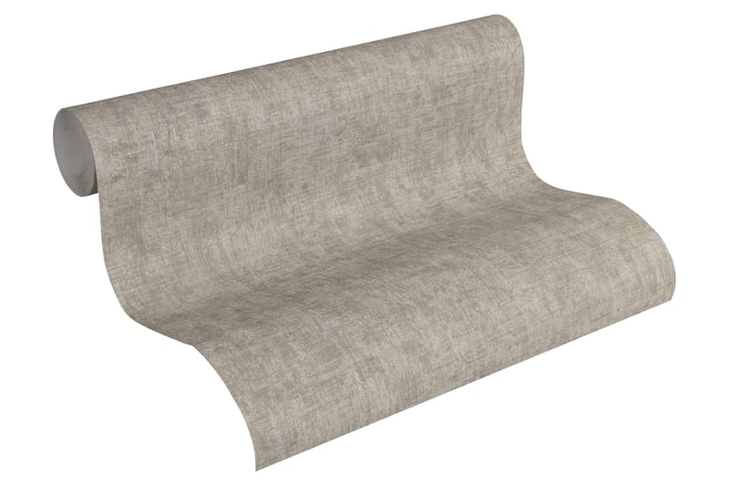 Vintage Tapet Cuba Ovävd Brun Metallic - AS Creation - Inredning - Väggdekor - Tapet & tapettillbehör - Mönstrad tapet