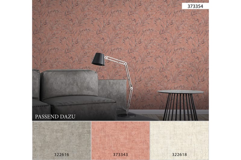 Vintage Tapet Cuba Ovävd Brun Metallic - AS Creation - Inredning - Väggdekor - Tapet & tapettillbehör - Mönstrad tapet