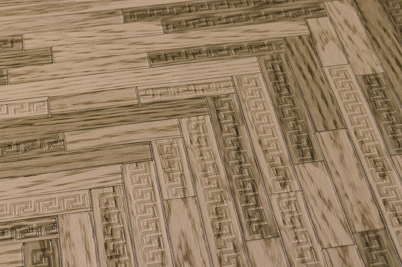 Wood effect Tapet Eterno by Versace - AS Creation - Inredning - Väggdekor - Tapet & tapettillbehör - Mönstrad tapet