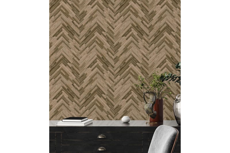 Wood effect Tapet Eterno by Versace - AS Creation - Inredning - Väggdekor - Tapet & tapettillbehör - Mönstrad tapet