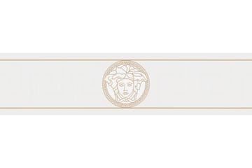 Border Greek by Versace Tapet Ovävd Guld