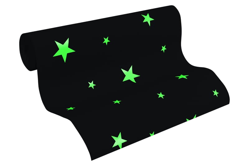 Barnrums Tapet Day & Night glow in the dark - AS Creation - Inredning - Väggdekor - Tapet & tapettillbehör - Vinyltapet