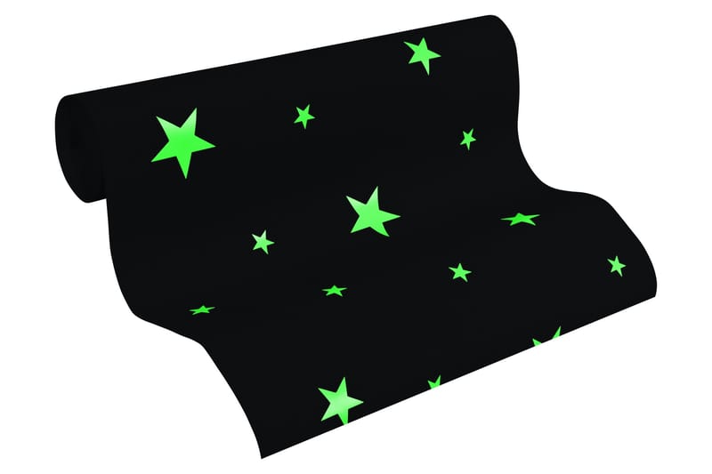 Barnrums Tapet Day & Night glow in the dark - AS Creation - Inredning - Väggdekor - Tapet & tapettillbehör - Vinyltapet