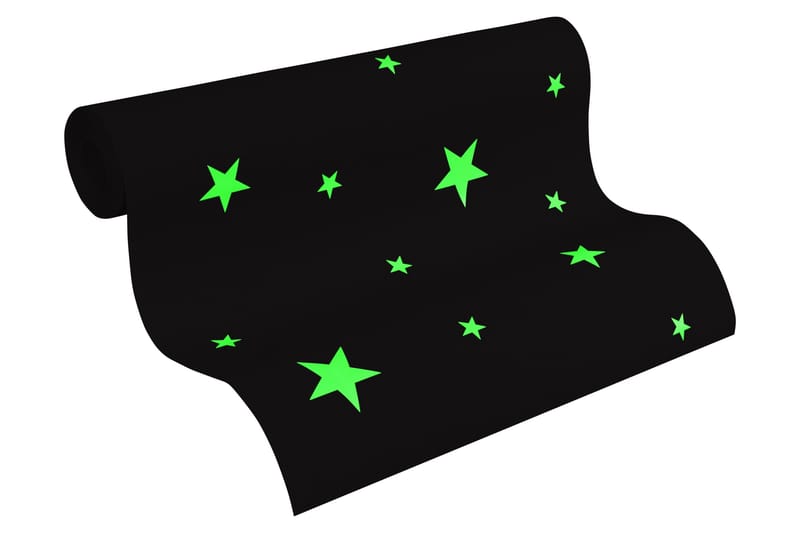 Barnrums Tapet Day & Night glow in the dark - AS Creation - Inredning - Väggdekor - Tapet & tapettillbehör - Vinyltapet