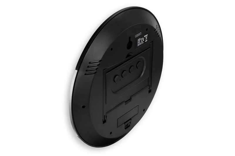 Väggklocka Hama Ischia med Radio Svart/Silver - Svart - Inredning - Väggdekor - Väggklocka & väggur