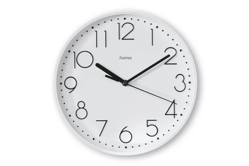 Väggklocka Hama Salina 22 cm - Vit - Inredning - Väggdekor - Väggklocka & väggur