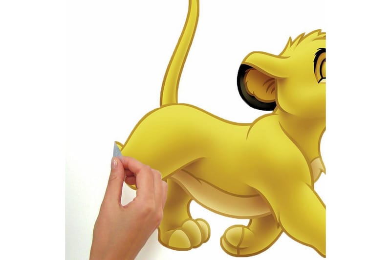 Disney Lejonkungen Limma&Ta Bort -Väggklistermärke - Wall stickers