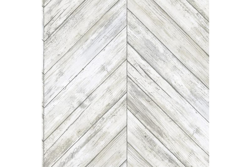 Herringbone Wood Boards Limma&Ta Bort Klistermärke Tapet - Wall stickers