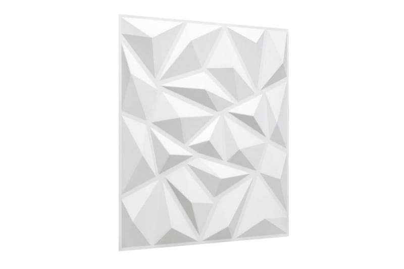 WallArt Väggpanel 3D 24 st GA-WA27 Puck - Vit - Inredning - Väggdekor