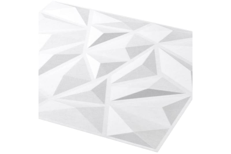WallArt Väggpanel 3D 24 st GA-WA27 Puck - Vit - Inredning - Väggdekor