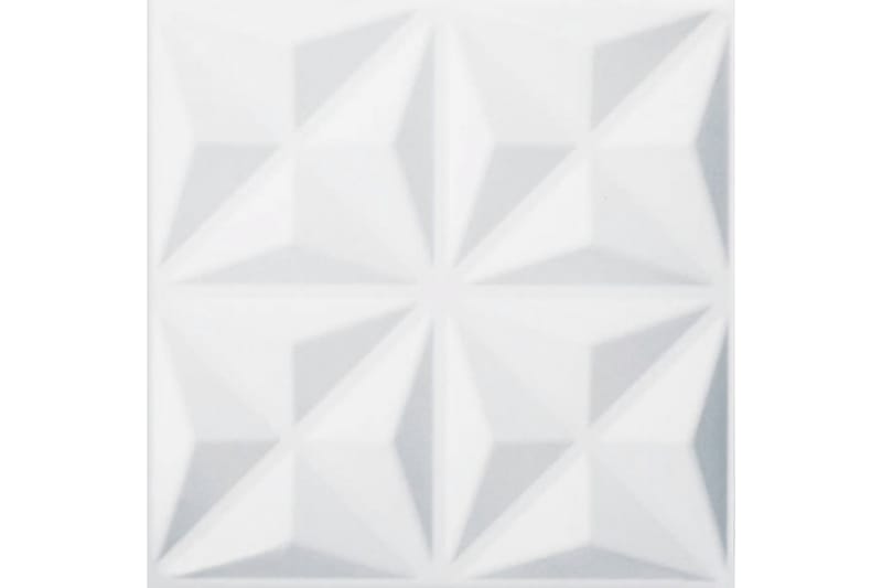 WallArt Väggpanel 3D Cullinans 12 st GA-WA17 - Vit - Inredning - Väggdekor