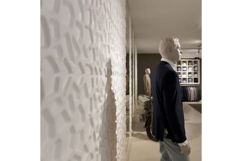 WallArt Väggpanel 3D Gaps 12 st GA-WA01 - Vit - Inredning - Väggdekor