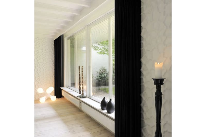 WallArt Väggpanel 3D Gaps 12 st GA-WA01 - Vit - Inredning - Väggdekor
