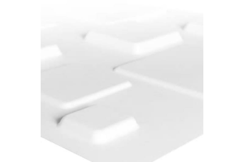 WallArt Väggpanel 3D Squares 12 st GA-WA09 - Vit - Inredning - Väggdekor