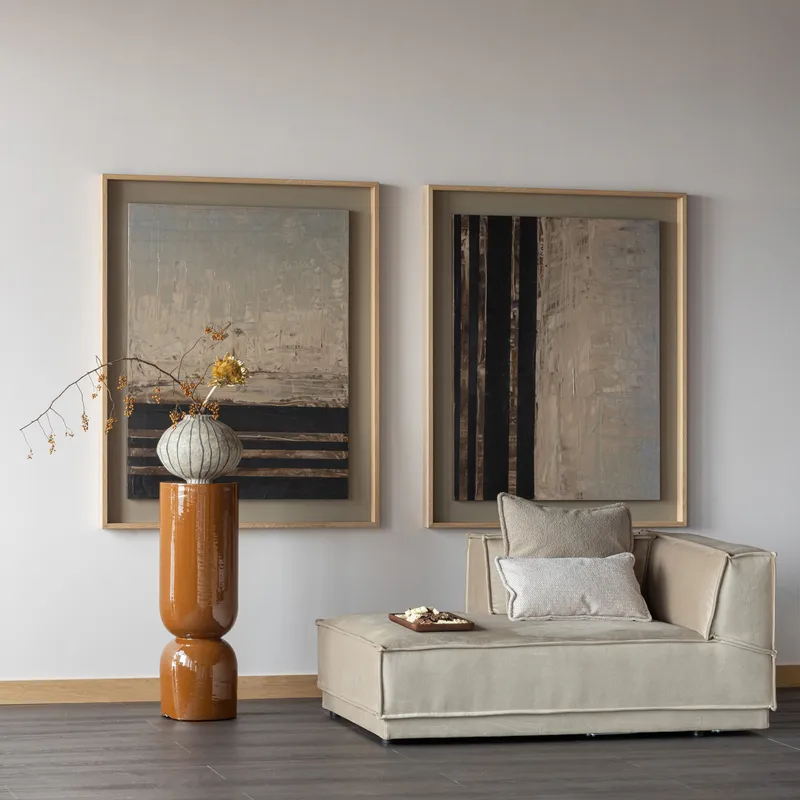 Växtställ/Kruka Toval 95 cm - Honungsgul - Inredning - Kruka & ytterkruka