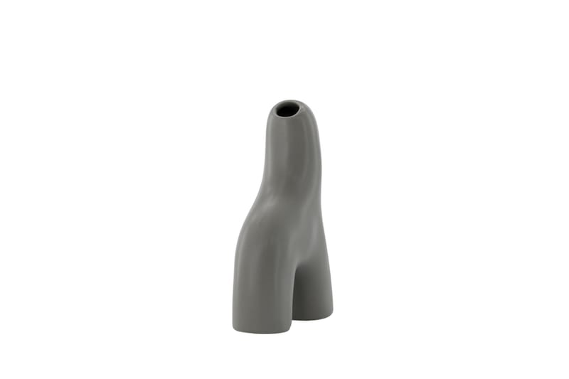 Aya Vas 9,4 cm - Mörkgrå - Inredning - Vas
