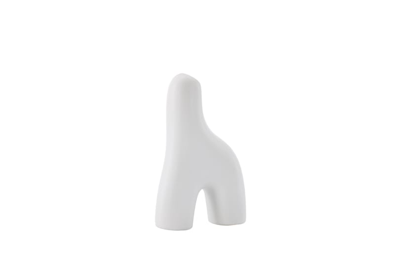 Aya Vas 9,4 cm - Vit - Inredning - Vas