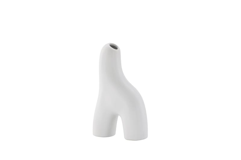 Aya Vas 9,4 cm - Vit - Inredning - Vas