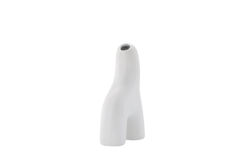 Aya Vas 9,4 cm - Vit - Inredning - Vas