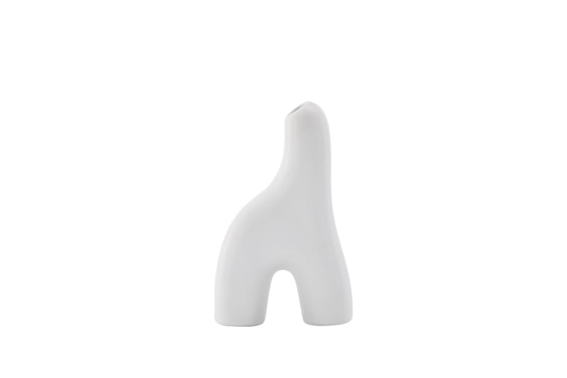 Aya Vas 9,4 cm - Vit - Inredning - Vas