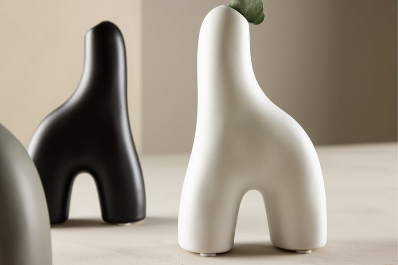 Aya Vas 9,4 cm - Vit - Inredning - Vas