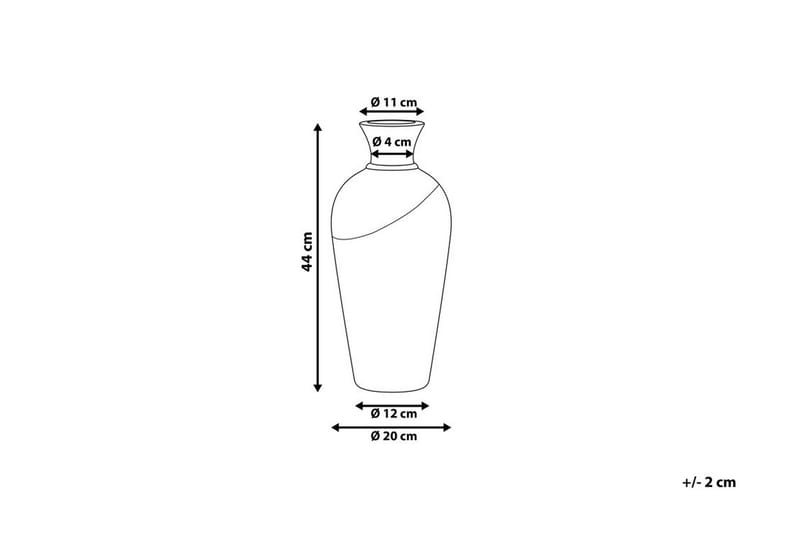 Bona Blomvas 44 cm - Vit - Vas - Blomvas - Dekoration & inredningsdetaljer