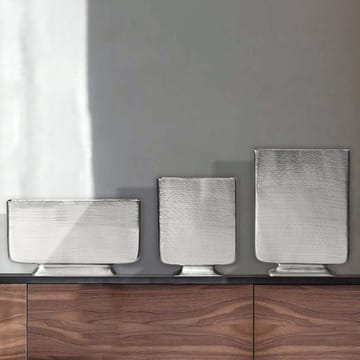 Corova Vas 33 cm Set om 3 - Silverfärgad - Inredning - Vas