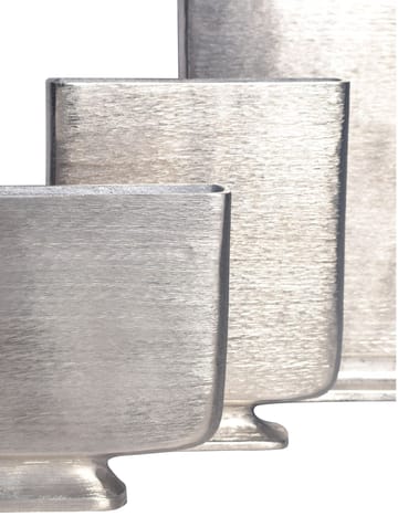 Corova Vas 33 cm Set om 3 - Silverfärgad - Inredning - Vas