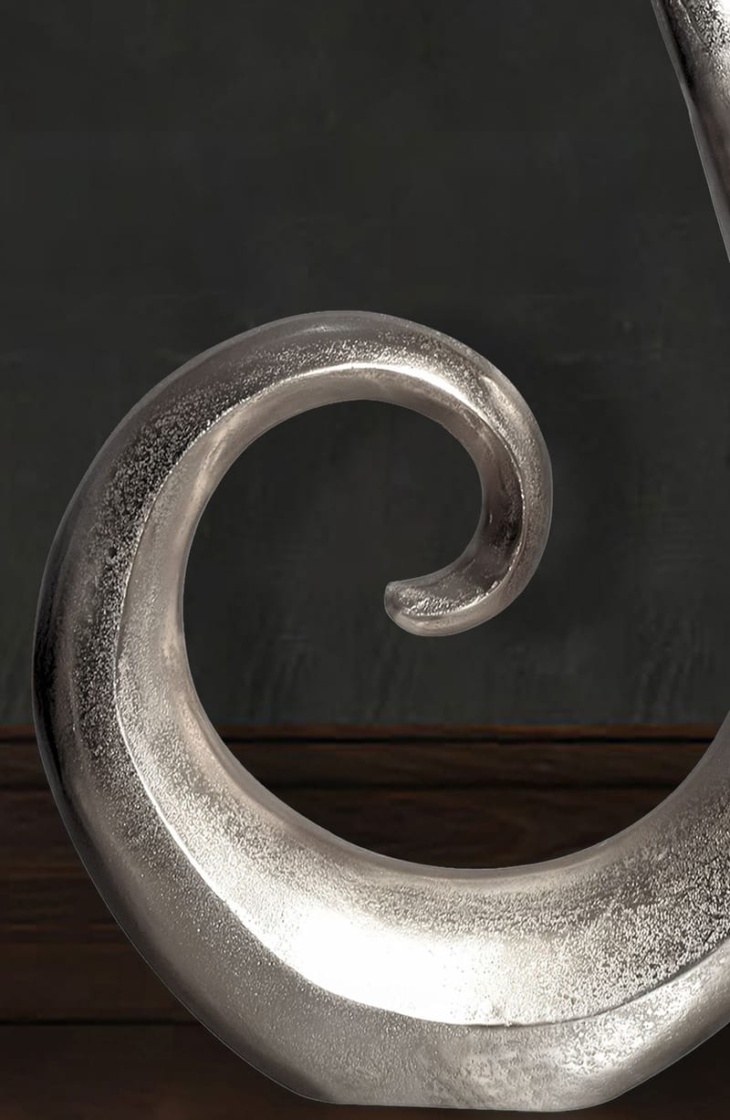 Dalara Vas 100 cm - Silverfärgad - Inredning - Vas