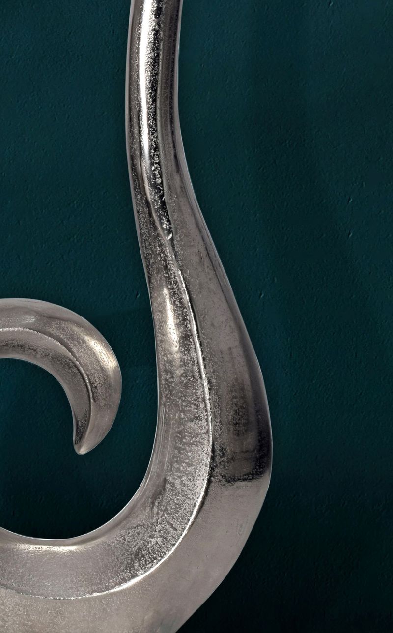 Dalara Vas 47 cm - Silverfärgad - Inredning - Vas