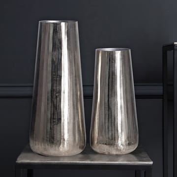 Daleri Vas 45 cm Set om 2 - Silverfärgad - Inredning - Vas - Cylindervas