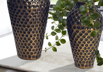 Dalilo Vas 51 cm Set om 2 - Antikguld med mörk patina - Inredning - Vas