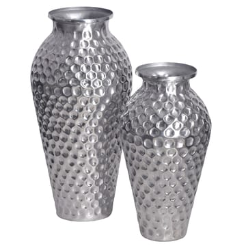Dalilo Vas 51 cm Set om 2 - Silverfärgad - Inredning - Vas
