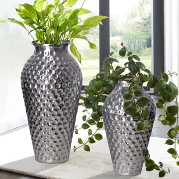 Dalilo Vas 51 cm Set om 2 - Silverfärgad - Inredning - Vas