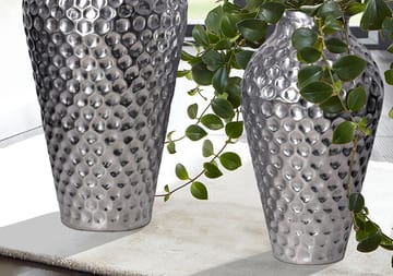 Dalilo Vas 51 cm Set om 2 - Silverfärgad - Inredning - Vas