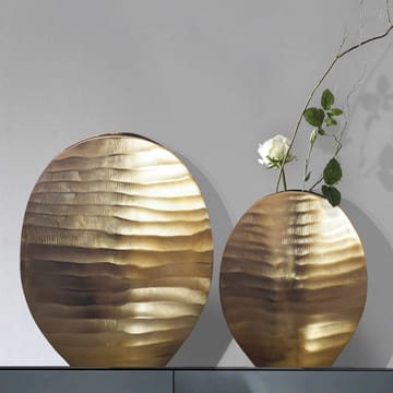 Dalira Vas 31 cm Set om 2 - Guldfärgad - Inredning - Vas