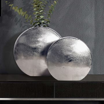 Dalora Vas 34 cm Set om 2 - Silverfärgad - Inredning - Vas