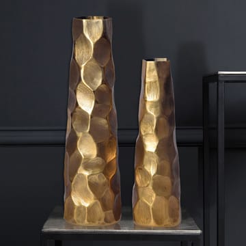 Daluna Vas 49 cm Set om 2 - Guldfärgad - Inredning - Vas - Cylindervas
