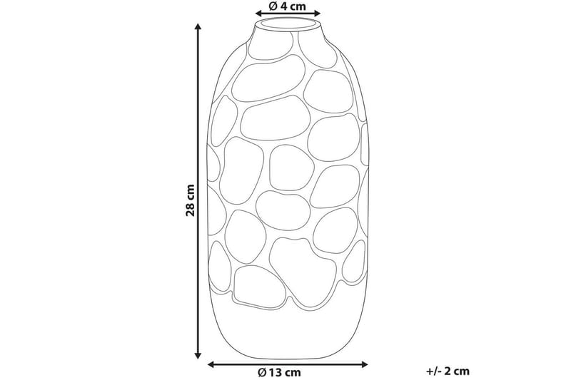 Dekorationsvas Cenabum 13x13x28 cm - 13x13x28 cm - Inredning - Vas